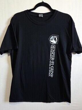 Gildan Black Gun Shirt L